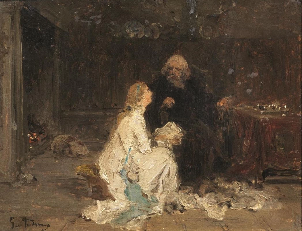 Jolanda e il padre il conte Renato